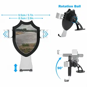 Summer On The Sysola River Car Phone Mount Holder