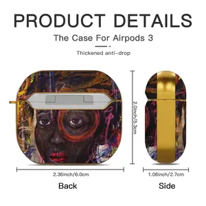 Colorful Dreams Airpods 3 Case (Hard Shell, Golden)