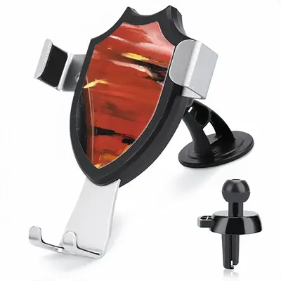 Porsche Red Crash Car Phone Mount Holder