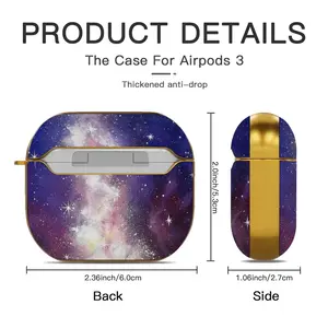 Celestial Blessing Airpods 3 Case (Hard Shell, Golden)