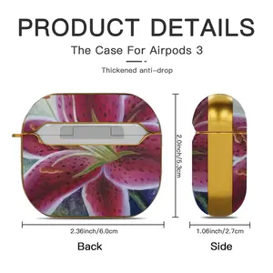 Lily Airpods 3 Case (Hard Shell, Golden)