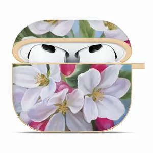 Apple Blossom Airpods 3 Case (Hard Shell, Golden)