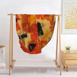 Cave Vii Flannel Blanket (Round)