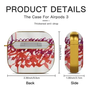 Calligraphic Landscape 003 Airpods 3 Case (Hard Shell, Golden)