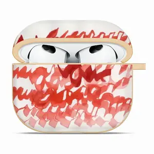 Calligraphic Landscape 001 Airpods 3 Case (Hard Shell, Golden)