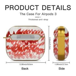 Calligraphic Landscape 001 Airpods 3 Case (Hard Shell, Golden)