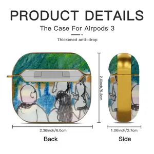 Everyday Micro-Scenes 084 Airpods 3 Case (Hard Shell, Golden)