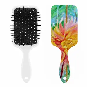 Red-Yellow Flower Air Cushion Comb