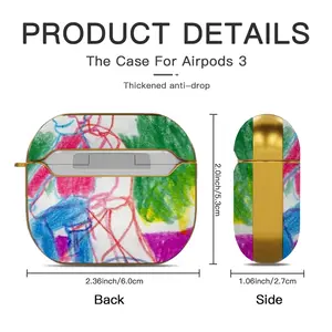 Everyday Micro-Scenes 068 Airpods 3 Case (Hard Shell, Golden)