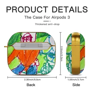 Everyday Micro-Scenes 064 Airpods 3 Case (Hard Shell, Golden)