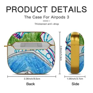 Everyday Micro-Scenes 063 Airpods 3 Case (Hard Shell, Golden)