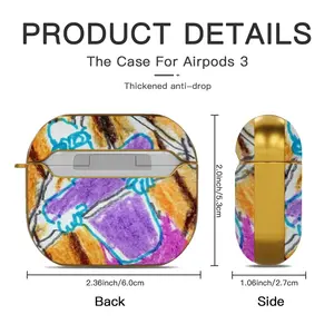 Everyday Micro-Scenes 061 Airpods 3 Case (Hard Shell, Golden)