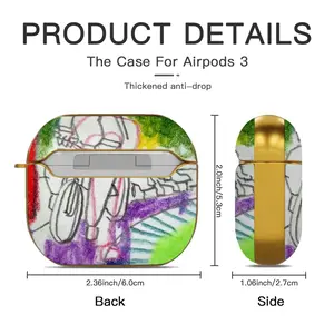 Everyday Micro-Scenes 042 Airpods 3 Case (Hard Shell, Golden)