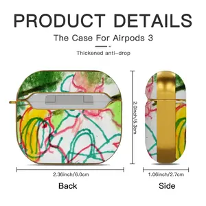 Everyday Micro-Scenes 038 Airpods 3 Case (Hard Shell, Golden)