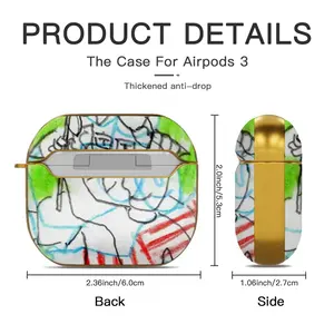 Everyday Micro-Scenes 037 Airpods 3 Case (Hard Shell, Golden)