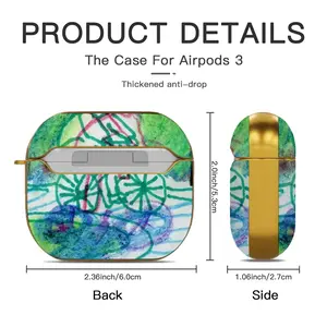 Everyday Micro-Scenes 036 Airpods 3 Case (Hard Shell, Golden)