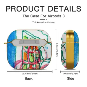 Everyday Micro-Scenes 035 Airpods 3 Case (Hard Shell, Golden)