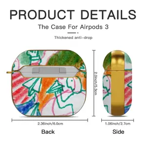 Everyday Micro-Scenes 033 Airpods 3 Case (Hard Shell, Golden)