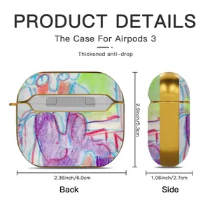 Everyday Micro-Scenes 002 Airpods 3 Case (Hard Shell, Golden)