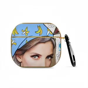 Banana Girl - Sexy Fashion Folk Women Blue Airpods 3 Case (Hard Shell, Golden)