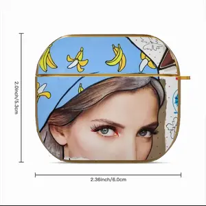 Banana Girl - Sexy Fashion Folk Women Blue Airpods 3 Case (Hard Shell, Golden)