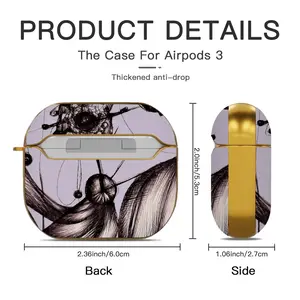 Space 30 - Systems Airpods 3 Case (Hard Shell, Golden)