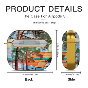 Deep Breath Airpods 3 Case (Hard Shell, Golden)