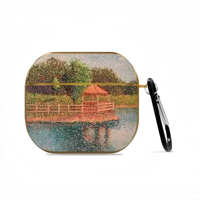 Gazebo On The Lake Airpods 3 Case (Hard Shell, Golden)