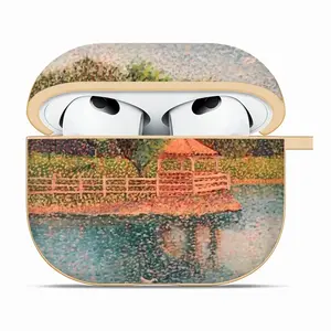 Gazebo On The Lake Airpods 3 Case (Hard Shell, Golden)