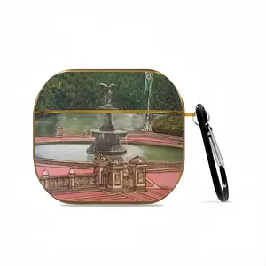 Bethesda Fountain Central Park New York City Airpods 3 Case (Hard Shell, Golden)