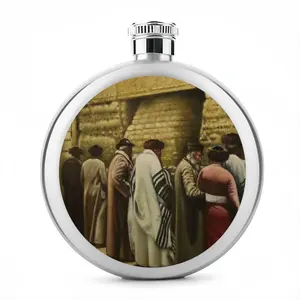 Jewish Pilgrims At The Western Wall Flagon