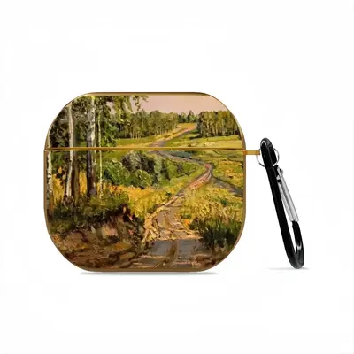 Country Road Landscape Airpods 3 Case (Hard Shell, Golden)