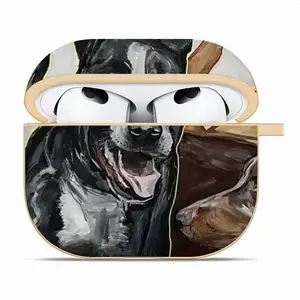 Barking Airpods 3 Case (Hard Shell, Golden)