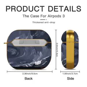 Storm Airpods 3 Case (Hard Shell, Golden)