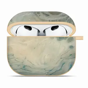 Close Up Cat Airpods 3 Case (Hard Shell, Golden)