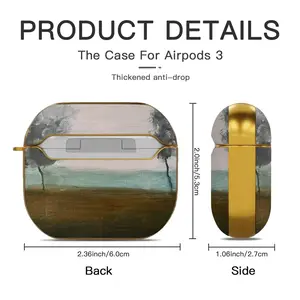 Before The Sunset Airpods 3 Case (Hard Shell, Golden)