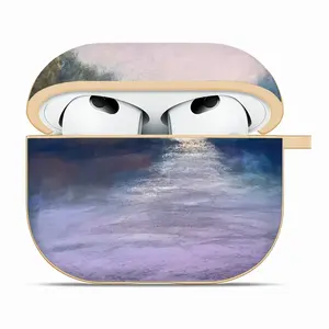 Autumn Leaves Airpods 3 Case (Hard Shell, Golden)