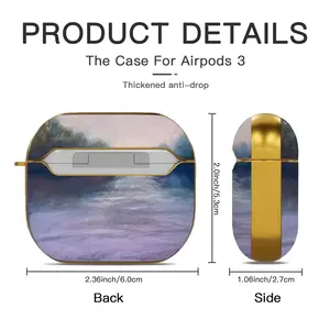 Autumn Leaves Airpods 3 Case (Hard Shell, Golden)