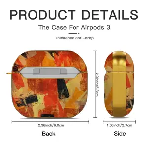 Cave Vii Airpods 3 Case (Hard Shell, Golden)