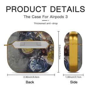 Bikers Airpods 3 Case (Hard Shell, Golden)