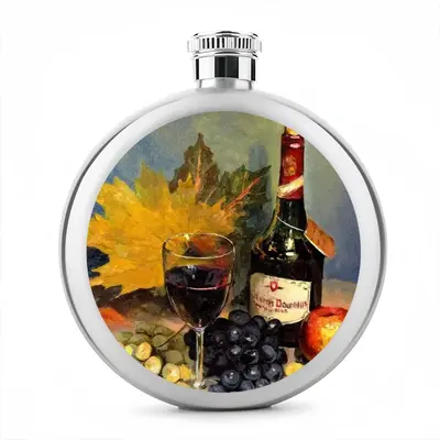 Bright Still Life With Wine Flagon