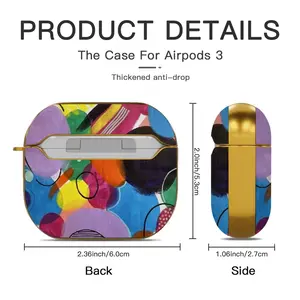 Circle Airpods 3 Case (Hard Shell, Golden)