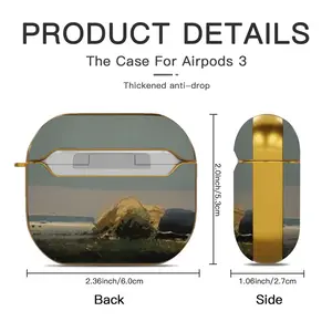 Cabano On The Vaccares Airpods 3 Case (Hard Shell, Golden)