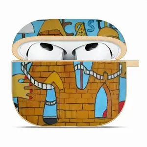 Castles In The Air Airpods 3 Case (Hard Shell, Golden)