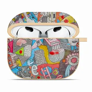 Wow Airpods 3 Case (Hard Shell, Golden)