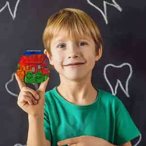 Red House With Miles Children's Teeth Box