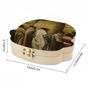 Jewish Pilgrims At The Western Wall Children's Teeth Box