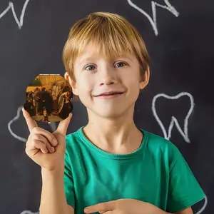 Message On The Stone Children's Teeth Box