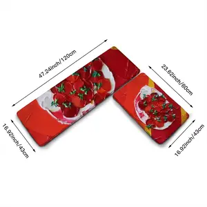 Cherry Tomatoes Kitchen Floor Mats (Multi-Size)