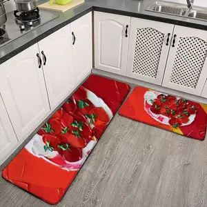 Cherry Tomatoes Kitchen Floor Mats (Multi-Size)